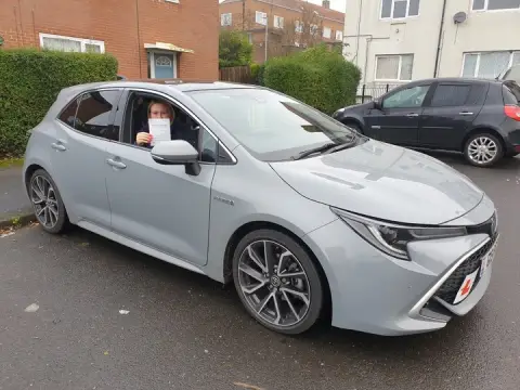 A Leeds Automatic pupil after passing their driving test